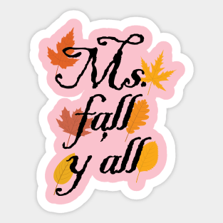 october november Sticker